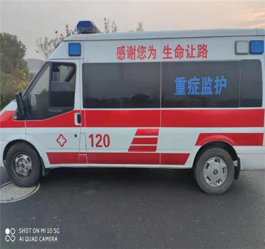 望谟救护车出租服务案例3