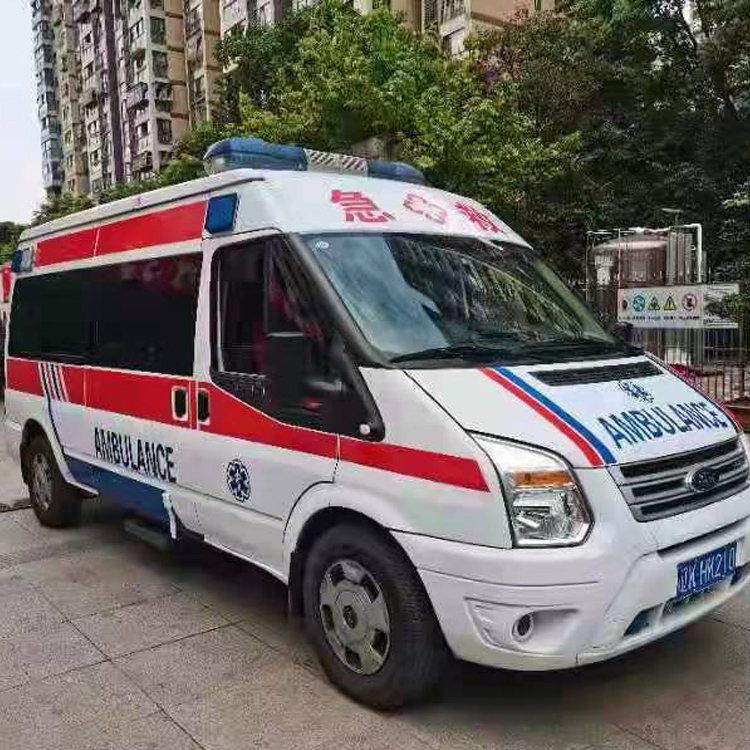 望谟长途救护车护送病人返乡